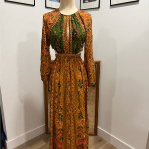 Farm Rio Floral Maxi Dress size XS